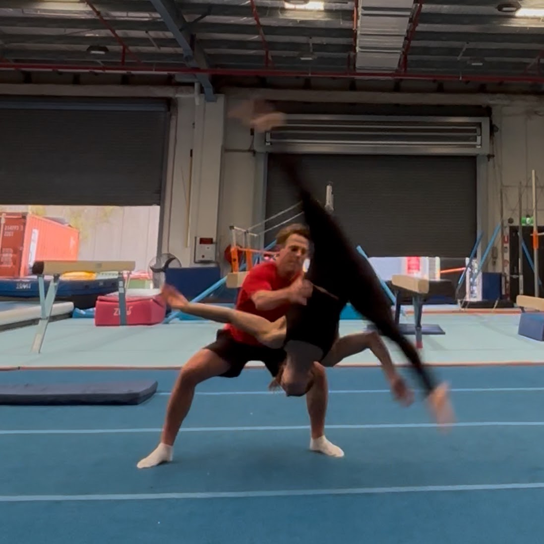 Gymnast at Aussie Gems